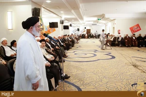دیدار اعضاء محترم بعثه های مراجع عظام تقلید با سرپرست حجاج ایرانی