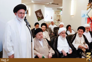 ديدار اعضاء محترم بعثه هاي مراجع عظام تقليد با سرپرست حجاج ايراني