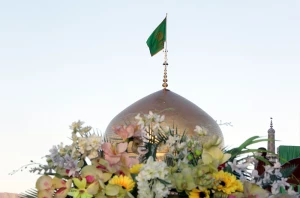 حرم امام مهربانیها درروزعید قربان غرق در جشن و شادی بود