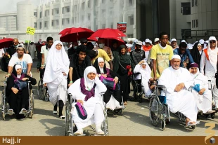 سومين روز رمي جمرات در منا گزارش تصويري