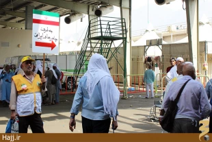 سومين روز رمي جمرات در منا گزارش تصويري