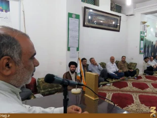 معارفه رييس ستاد كاظمين و مسئول بازرسي بعثه برگزار شد 