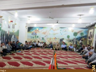 معارفه رييس ستاد كاظمين و مسئول بازرسي بعثه برگزار شد 