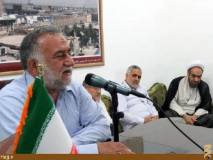معارفه رييس ستاد كاظمين و مسئول بازرسي بعثه برگزار شد 