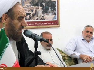 معارفه رييس ستاد كاظمين و مسئول بازرسي بعثه برگزار شد 