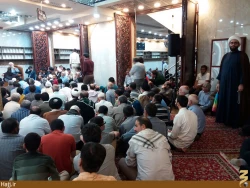 مراسم ميلاد حضرت امام هادي در سرداب حرم حضرت ابالفضل  گزارش تصويري