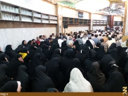 مراسم ميلاد حضرت امام هادي در سرداب حرم حضرت ابالفضل  گزارش تصويري