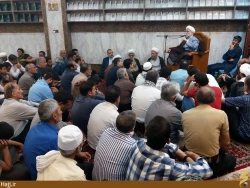 مراسم ميلاد حضرت امام هادي در سرداب حرم حضرت ابالفضل  گزارش تصويري