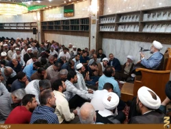 مراسم ميلاد حضرت امام هادي در سرداب حرم حضرت ابالفضل  گزارش تصويري