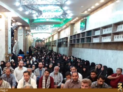 مراسم ميلاد حضرت امام هادي در سرداب حرم حضرت ابالفضل  گزارش تصويري