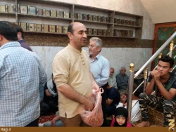 مراسم ميلاد حضرت امام هادي در سرداب حرم حضرت ابالفضل  گزارش تصويري