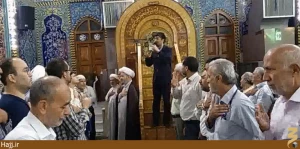 سینه زنی در حرم امام حسین با مداحی حسین نیمه وری  23 شهریور