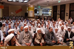 مراسم پرفيض دعاي كميل و وداع زائران با مدينه منوره گزارش تصويري 