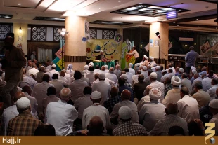 مراسم پرفيض دعاي كميل و وداع زائران با مدينه منوره گزارش تصويري 