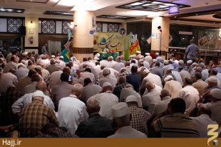 مراسم پرفيض دعاي كميل و وداع زائران با مدينه منوره گزارش تصويري 