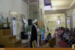 دانشجويان زائر بافضائل و تاريخ زندگاني امير المؤمنين آشنا مي شوند