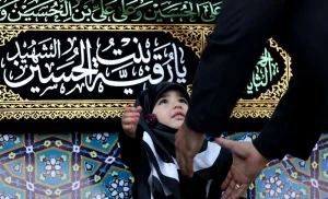 اجتماع  عظیم شیرخوارگان حسینی درحرم مطهر رضوی