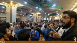 سينه‌زني در سرداب حرم حضرت ابالفضل  فيلم