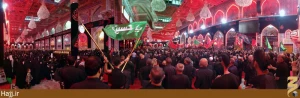 چهارمین روز از موکب امام رضا در حرم امام حسین(ع)برپا شد