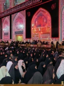 چهارمين روز از موكب امام رضا در حرم امام حسين(ع)برپا شد