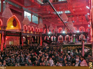 چهارمين روز از موكب امام رضا در حرم امام حسين(ع)برپا شد