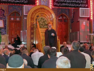 چهارمين روز از موكب امام رضا در حرم امام حسين(ع)برپا شد