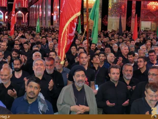چهارمين روز از موكب امام رضا در حرم امام حسين(ع)برپا شد
