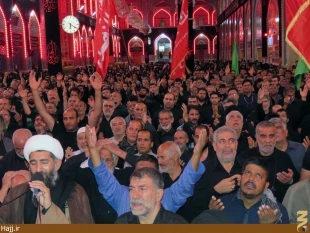 چهارمين روز از موكب امام رضا در حرم امام حسين(ع)برپا شد
