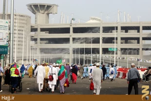 سومين روز رمي جمرات در منا گزارش تصويري