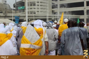 سومين روز رمي جمرات در منا گزارش تصويري