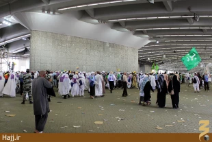 سومين روز رمي جمرات در منا گزارش تصويري