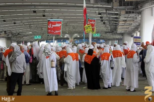سومين روز رمي جمرات در منا گزارش تصويري