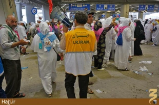 نقش نيروهاي امداد و راهنمايان حجاج  گزارش تصويري