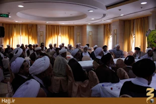همايش روحانيون كاروان هاي حج 96 در مدينه منوره برگزار شد 