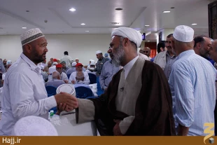 ديدار نماينده سرپرست حجاج ايراني و رئيس ستاد مدينه منوره با حجاج ايراني 