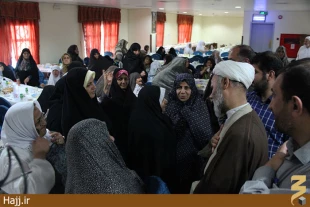 ديدار نماينده سرپرست حجاج ايراني و رئيس ستاد مدينه منوره با حجاج ايراني 