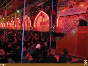 مراسم شب تاسوعا در خيمه گاه حسيني برگزار شد+تصاوير