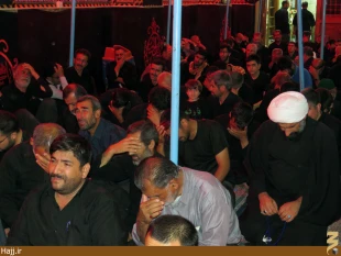 مراسم شب تاسوعا در خيمه گاه حسيني برگزار شد+تصاوير