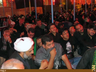 مراسم شب تاسوعا در خيمه گاه حسيني برگزار شد+تصاوير