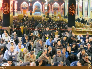 بخش مهمي از زيارت نامه ائمه ما به دعا  اختصاص دارد