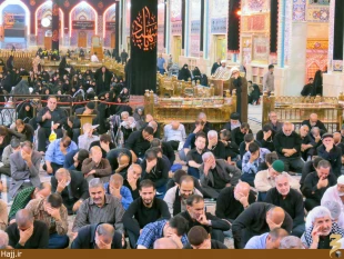 بخش مهمي از زيارت نامه ائمه ما به دعا  اختصاص دارد