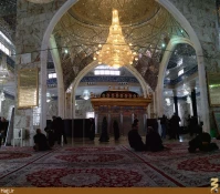 حضور نماينده بعثه رهبري در روايتگري مرقد حر 