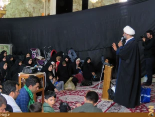 حضور نماينده بعثه رهبري در روايتگري مرقد حر 