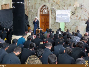 حضور نماينده بعثه رهبري در روايتگري مرقد حر 