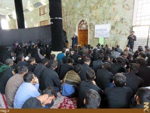 حضور نماينده بعثه رهبري در روايتگري مرقد حر 