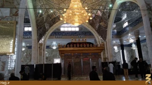 حضور نماينده بعثه رهبري در روايتگري مرقد حر 
