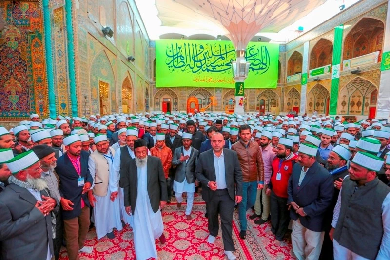 متصوفين هند به زيارت حرم امير المؤمنين (ع) مشرف شدند