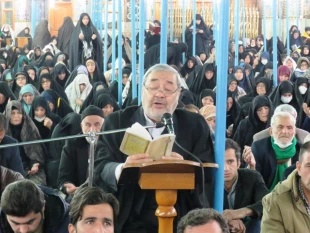 دعاي ندبه در خيمه گاه امام حسين(ع) به روايت تصوير