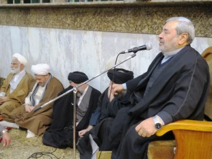 سخنران بعثه دركربلا: هيچ موعظه‌اي بهتراز اين نيست كه انسان به ياد مرگ باشد