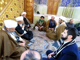 سخنران بعثه در كربلا: ثروت، خوشبختي و سعادت نمي‌آورد